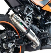 G.P.R. スリップオンマフラー Deeptone Inox KTM RC125 (2021-2024)_1