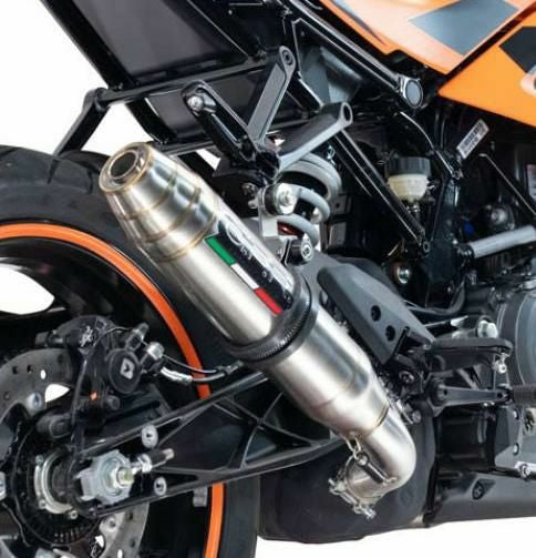 G.P.R. スリップオンマフラー Deeptone Inox KTM RC125 (2021-2024)_1