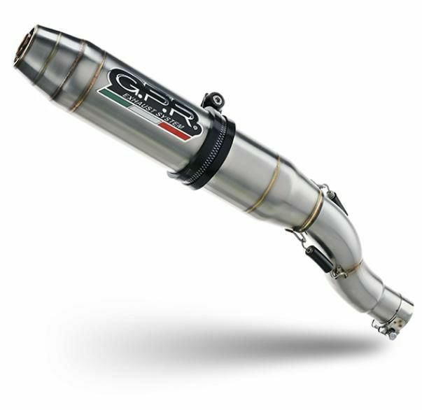 GPR製 KTM RC390 (2022-2024)用スリップオンマフラー Deeptone Inox