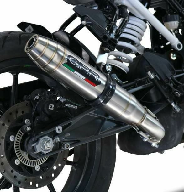 GPR製 KTM デューク250 (2024-2025)用スリップオンマフラー Deeptone