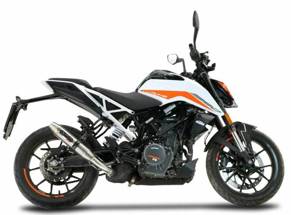 GPR製 KTM デューク250 (2024-2025)用スリップオンマフラー Deeptone