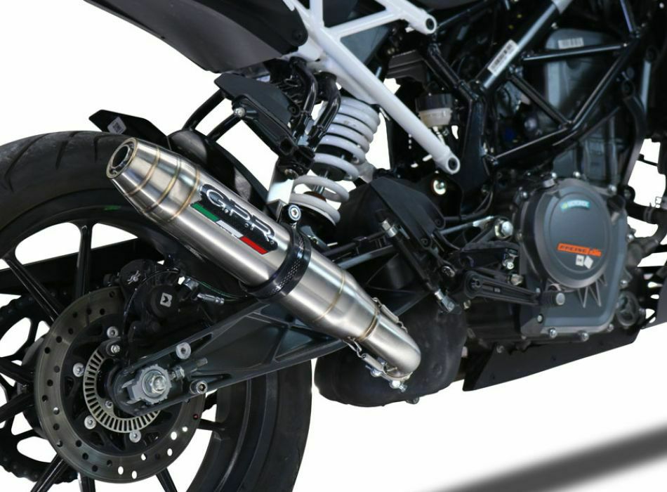 GPR製 KTM デューク250 (2024-2025)用スリップオンマフラー Deeptone