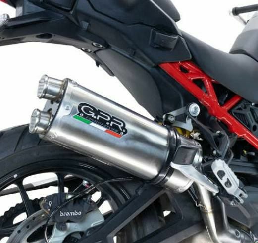 G.P.R. スリップオンマフラー Dual Inox DUCATI ムルティストラーダ V4