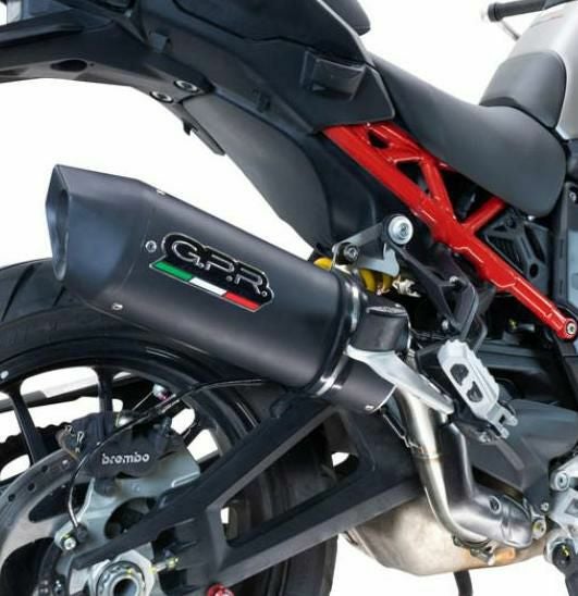 G.P.R. スリップオンマフラー Furore Evo4 Black DUCATI ムルティ