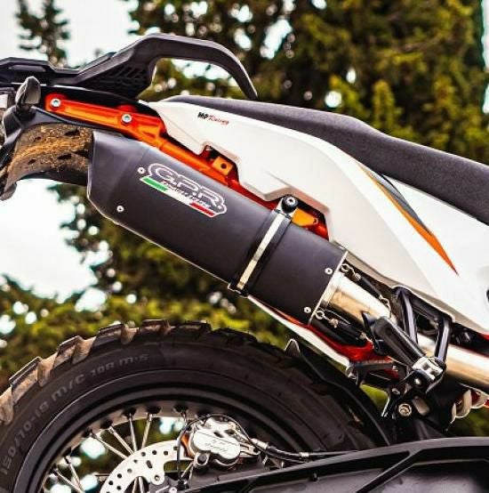 G.P.R. スリップオンマフラー Furore Evo4 Black RX125 (2021-2024)
