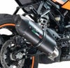 G.P.R. スリップオンマフラー Furore Evo4 Black KTM RC125 (2021-2024)_1