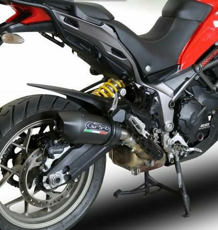 G.P.R. スリップオンマフラー GP Evo4 Black Titanium DUCATI ムルティ