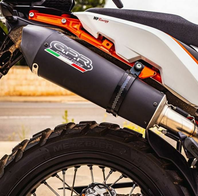 G.P.R. スリップオンマフラー GP Evo4 Black Titanium KTM 890アドベンチャー (2021-2024)_1