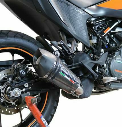 GPR製 KTM 390アドベンチャー (2021-2024)用スリップオンマフラー GP