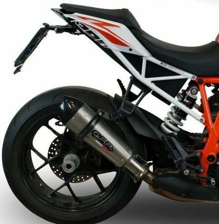 GPR製 KTM 1290スーパーデュークGT (22-24)用スリップオンマフラー GP