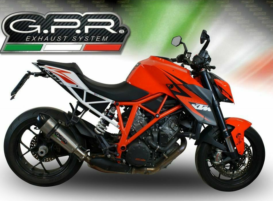 GPR製 KTM 1290スーパーデュークGT (22-24)用スリップオンマフラー GP