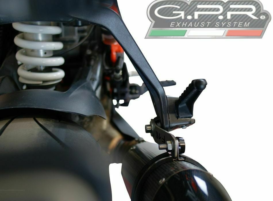 GPR製 KTM 1290スーパーデュークGT (22-24)用スリップオンマフラー GP