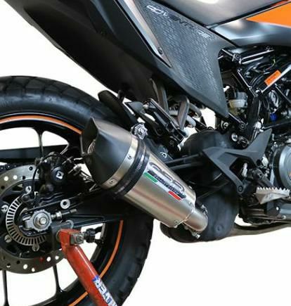 GPR製 KTM 390アドベンチャー (2021-2024)用スリップオンマフラー GP