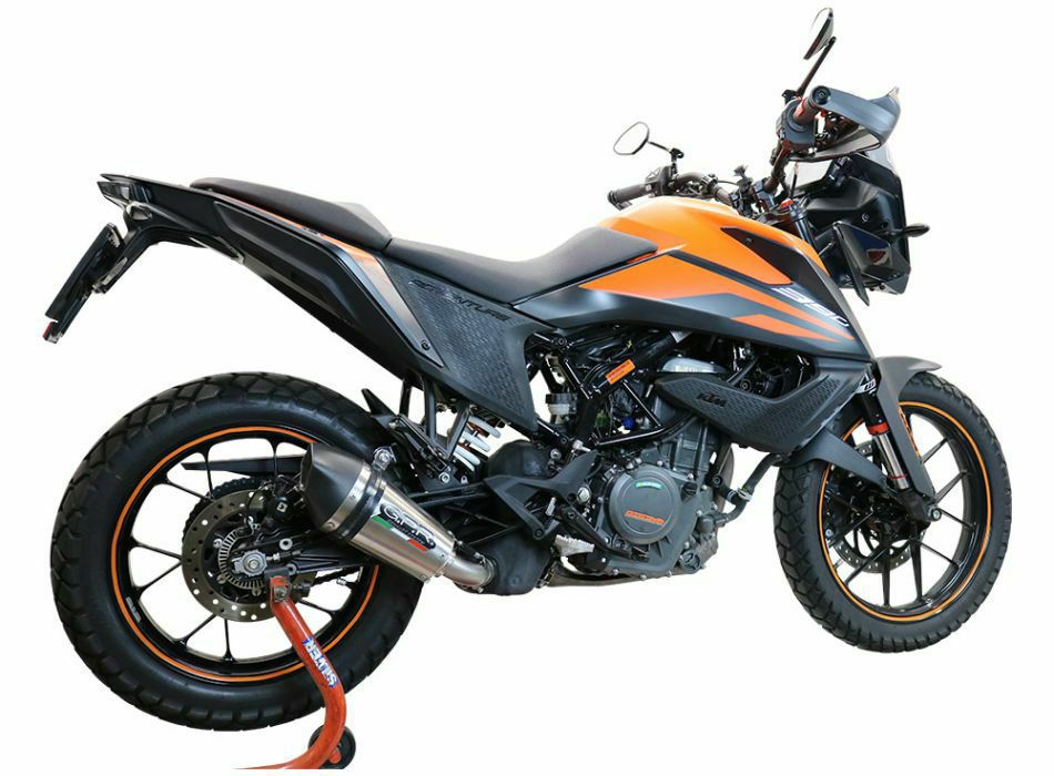 GPR製 KTM 390アドベンチャー (2021-2024)用スリップオンマフラー GP
