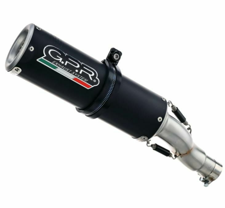 GPR製 KTM デューク250 (2024-2025)用スリップオンマフラー M3 Black