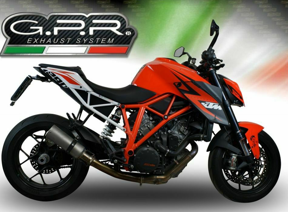 GPR製 KTM 1290スーパーデュークGT (2022-2024)用スリップオンマフラー