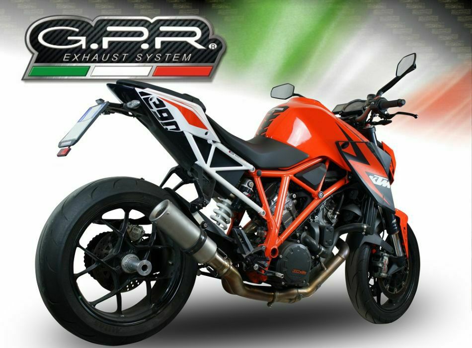 GPR製 KTM 1290スーパーデュークGT (2022-2024)用スリップオンマフラー