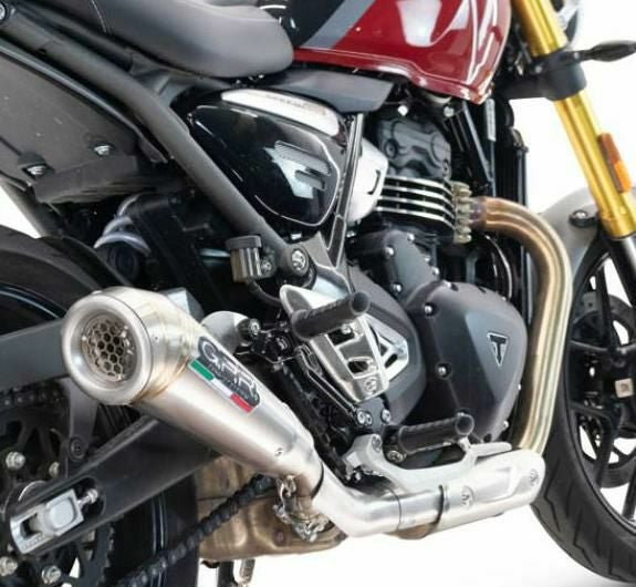 G.P.R. スリップオンマフラー Satinox TRIUMPH スクランブラー400X