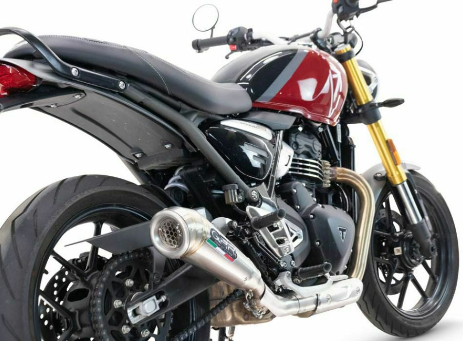 G.P.R. スリップオンマフラー Powercone Evo TRIUMPH スクランブラー