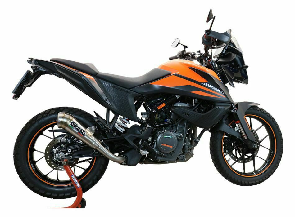 GPR製 KTM 390アドベンチャー (2021-2024)用スリップオンマフラー