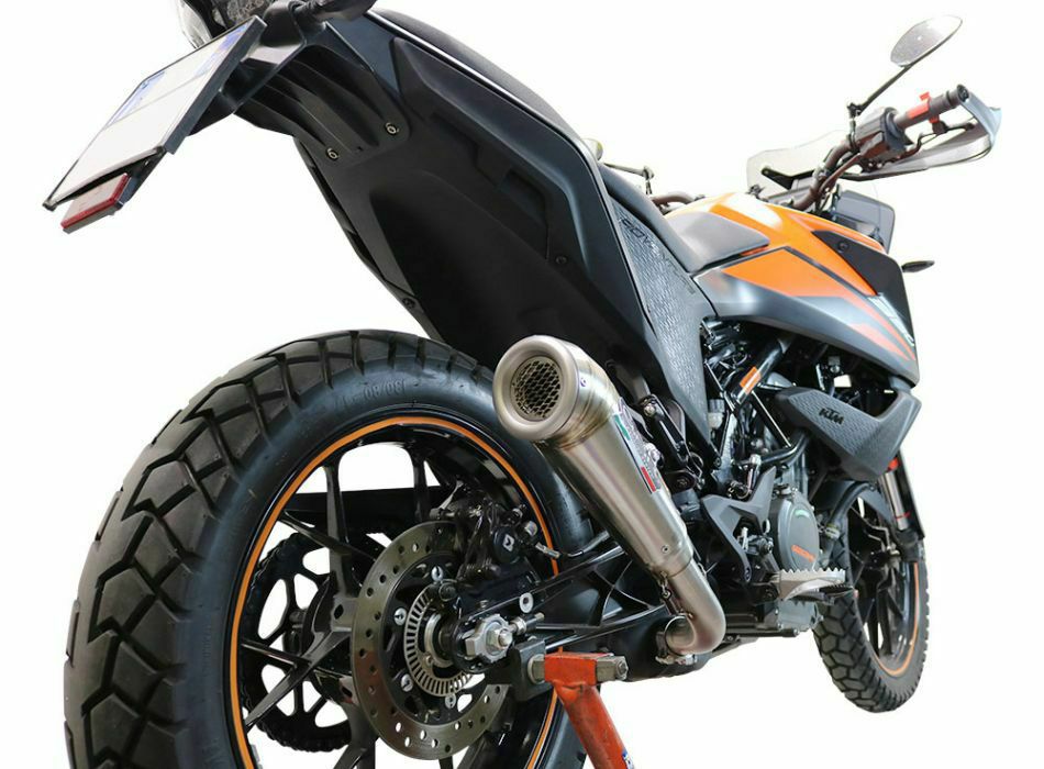 GPR製 KTM 390アドベンチャー (2021-2024)用スリップオンマフラー