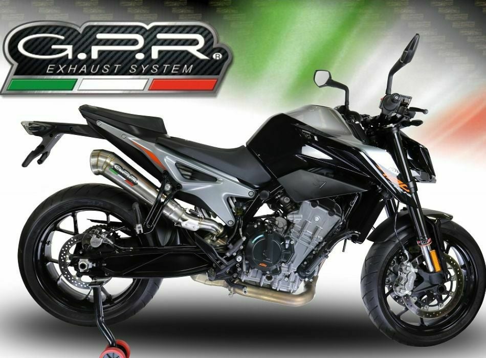 GPR製 KTM 790DUKE (2021-2024)用スリップオンマフラー Powercone Evo
