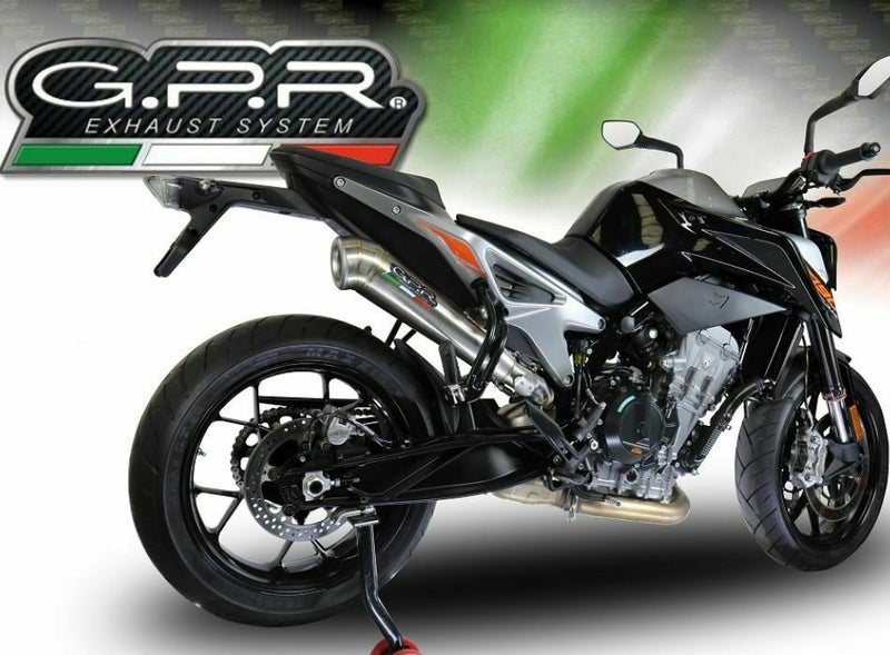 GPR製 KTM 790DUKE (2021-2024)用スリップオンマフラー Powercone Evo 