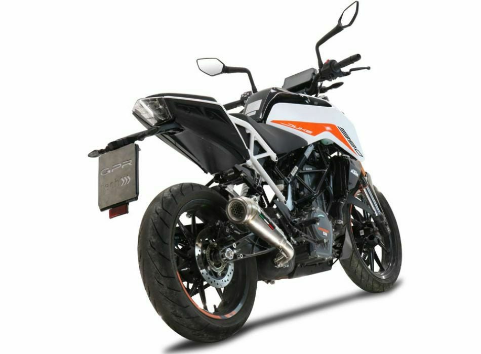 GPR製 KTM RC390 (2022-2024)用スリップオンマフラー Powercone Evo