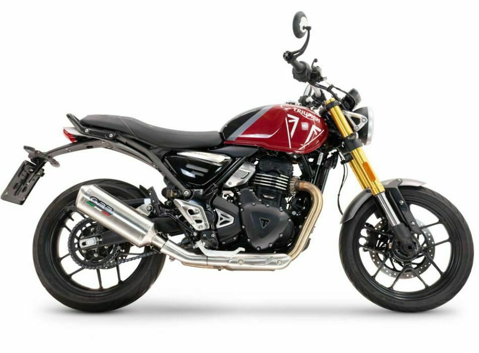 G.P.R. スリップオンマフラー Satinox TRIUMPH スクランブラー400X