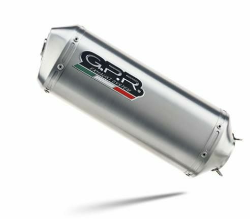 G.P.R. スリップオンマフラー Satinox TRIUMPH スピード400 (2023-2025)