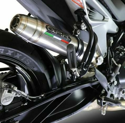 dcexpgn マフラー GPR製 KTM Duke125 (2024-2025)用スリップオンマフラー Deeptone Inox