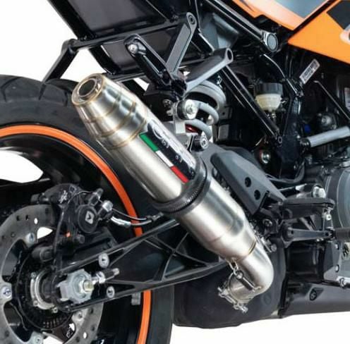 SHARK スリップオンマフラー DSX-10 ステンレス KTM 125/250/390 Duke