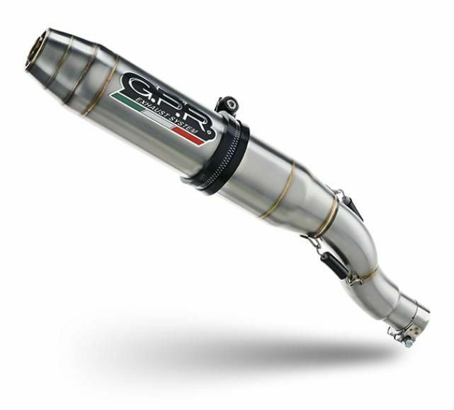 GPR製 KTM RC390 (2022-2024)用スリップオンマフラー Deeptone Inox