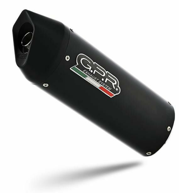 GPR製 KTM 690 SMC R (2021-2024)用スリップオンマフラー Furore Black