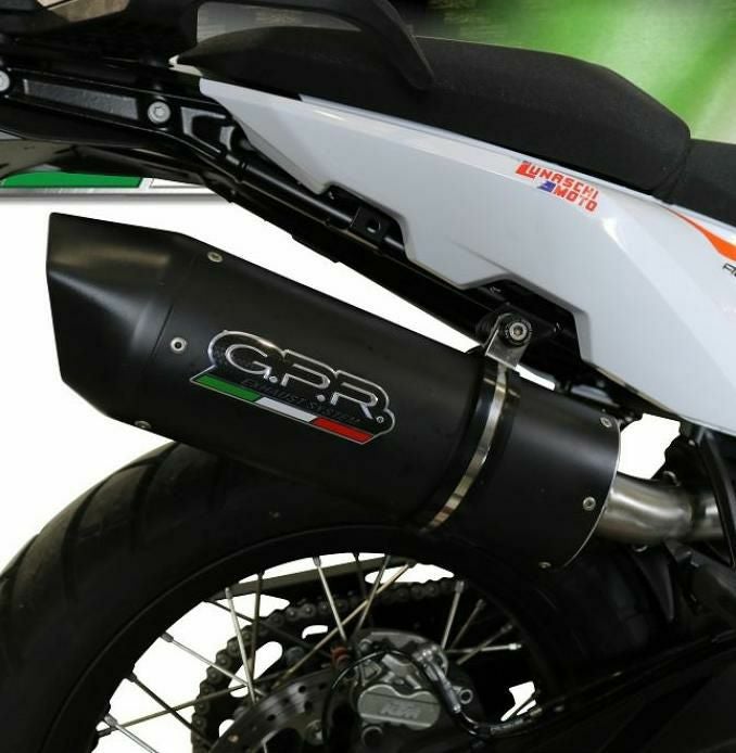 G.P.R. スリップオンマフラー(レース専用) Furore Black KTM 790アドベンチャー (2021-2024)_1