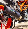 G.P.R. スリップオンマフラー(レース専用) Furore Black KTM RC125 (2021-2024)_1