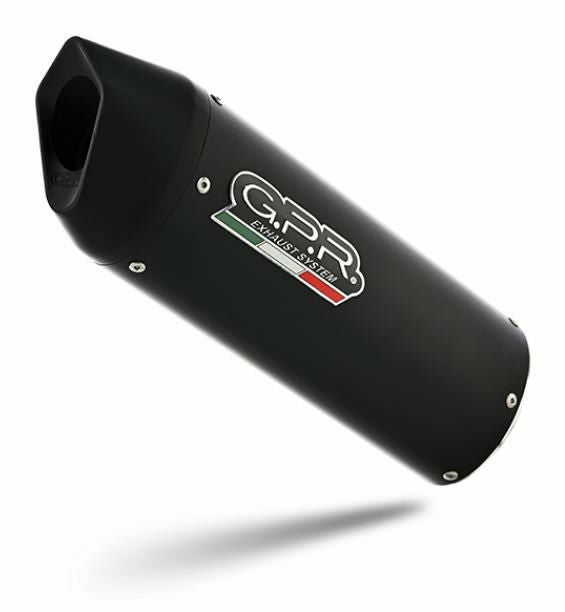 GPR製 KTM RC125 (2021-2024)用スリップオンマフラー Furore Black