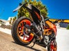 G.P.R. スリップオンマフラー(レース専用) Furore Black KTM RC125 (2021-2024)_9