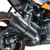 G.P.R. スリップオンマフラー(レース専用) Furore Black KTM RC390 (2022-2024)_1