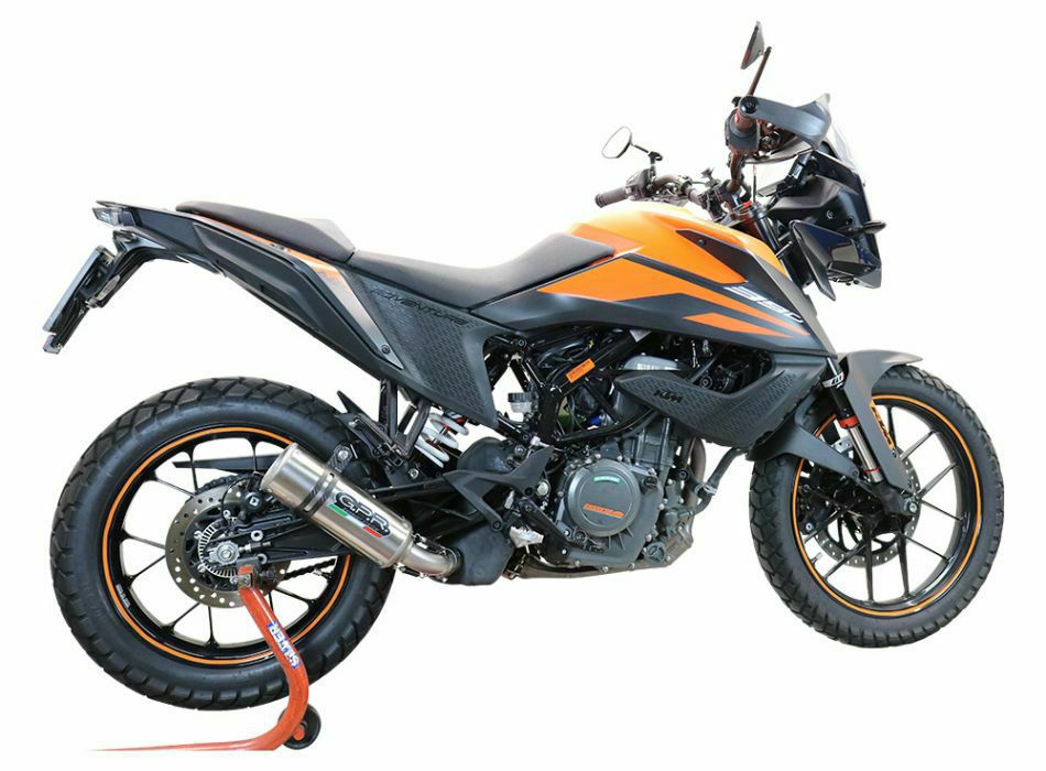 GPR製 KTM 250アドベンチャー (2020-2024)用スリップオンマフラー M3