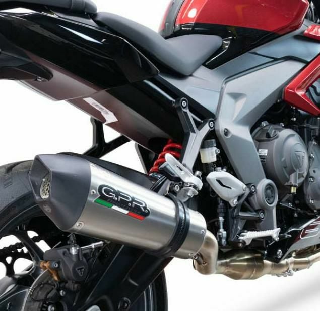 G.P.R. フルシステムマフラー M3 Inox ハイポジション TRIUMPH