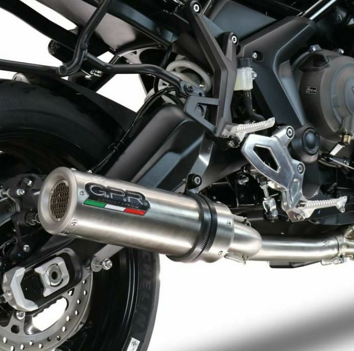 G.P.R. フルシステムマフラー M3 Inox ハイポジション TRIUMPH