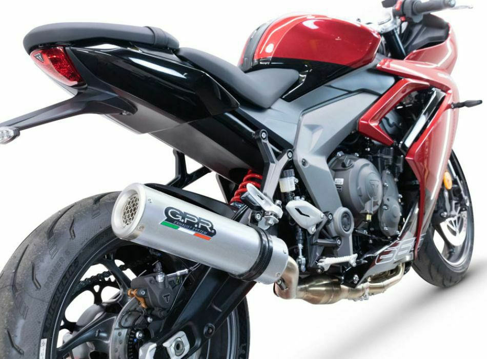 G.P.R. フルシステムマフラー M3 Inox ハイポジション TRIUMPH