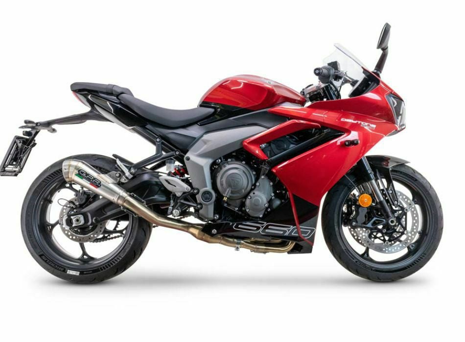 G.P.R. フルシステムマフラー Powercone Evo ハイポジション TRIUMPH