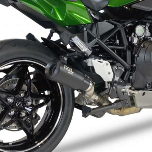 Kawasaki ニンジャH2SX に装着していました。純正　サイレンサー　マフラー トリックスター / Ninja H2SX/SE/+ (18-20) レーシングスリップオン