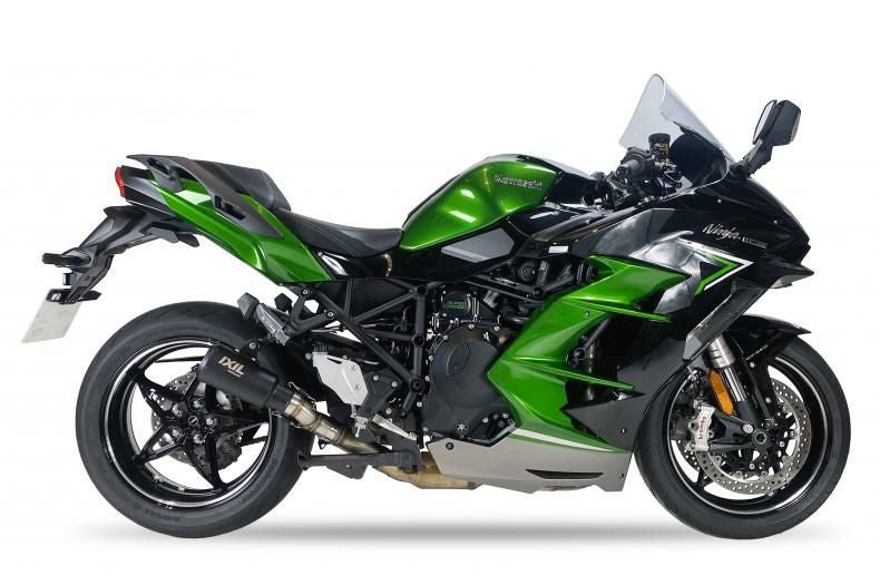 ニンジャ H2SX/SE 22- スリップオンマフラー Race Xtrem Black
