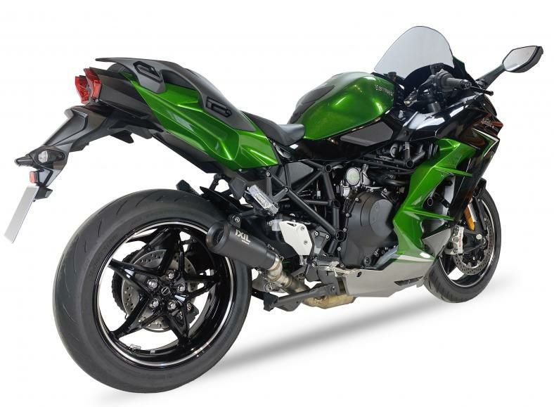 Kawasaki ニンジャH2SX に装着していました。純正　サイレンサー　マフラー トリックスター / Ninja H2SX/SE/+ (18-20) レーシングスリップオン