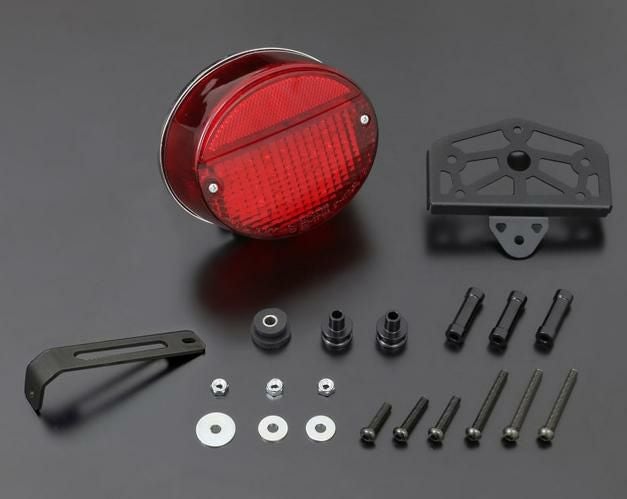 カワサキ Z900RS/CAFE Z2タイプLEDテールランプセット(アイアン