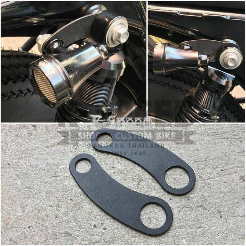 ロイヤルエンフィールド GT650/インターセプター650 リア ターンシグナルブラケット K-SPEED Diabolus_1