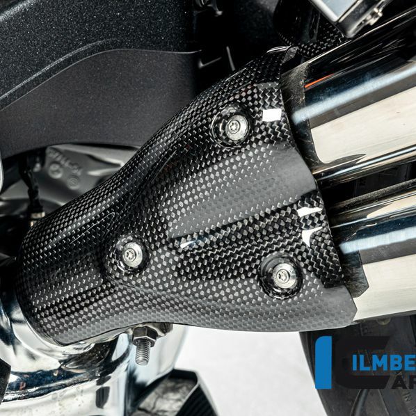 BMW R12nineT エキゾーストヒートガード カーボン光沢仕上げ ILMBERGER_1